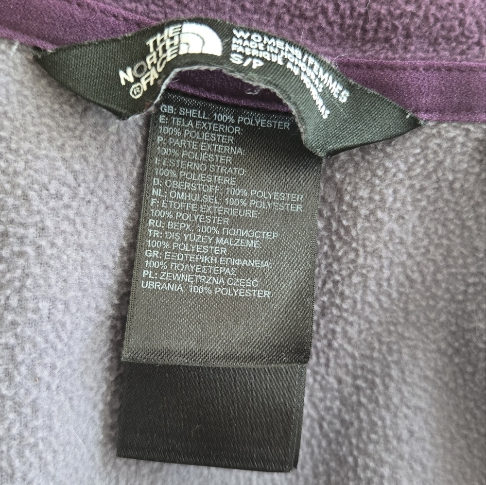 The North Face Lavender Fleece Sweaters -Size S - Picture 2 of 5